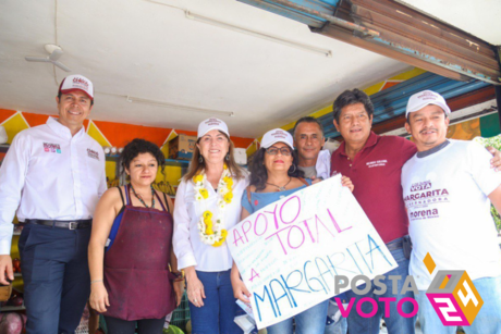 Margarita González Saravia, firme en encuestas para la gubernatura de Morelos