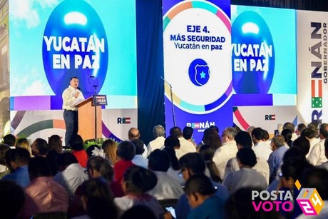 Presenta Renán Barrera su plan de trabajo 'Ganas tú, gana Yucatán'