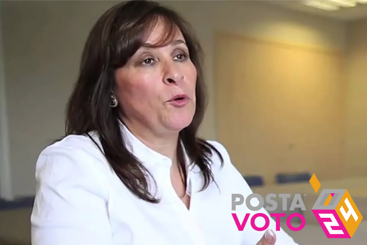 Rocío Nahle, candidata a la gubernatura de Veracruz por Morena, fue cuestionada sobre lo que mencionan las encuestas, y afirmó que en las encuestas, lleva 30 puntos de ventaja. Foto: Archivo
