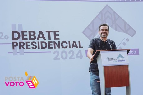 Termina Jorge Máynez ensayo para Segundo Debate Presidencial #Voto2024