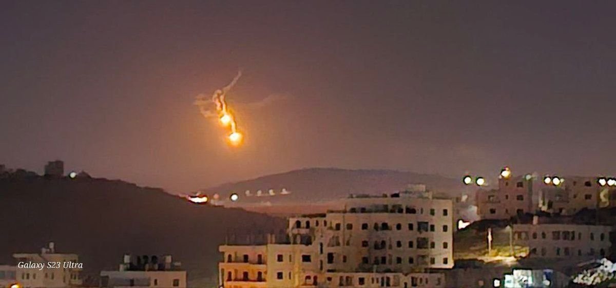Irán contraataca a Israel y lanza decenas de drones a su territorio Foto: Redes sociales