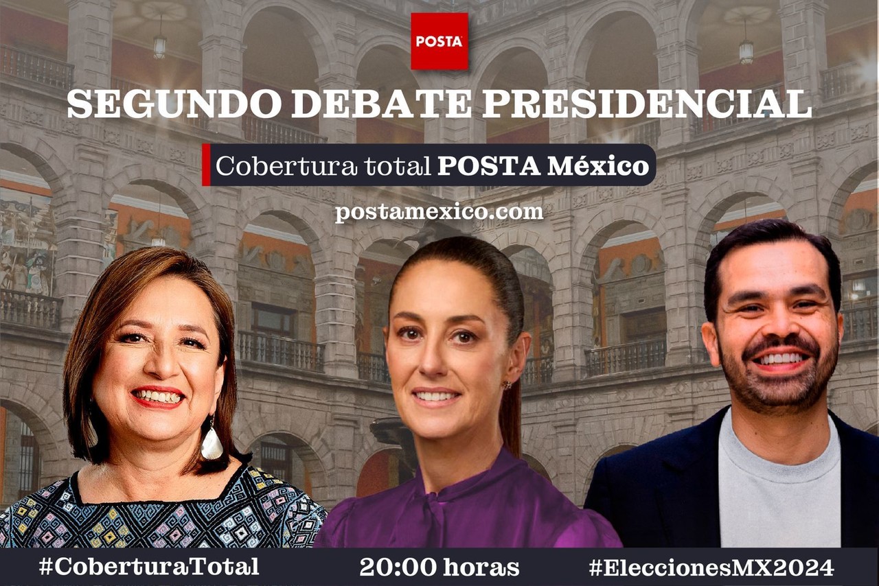 POSTA México contará con la cobertura total del segundo debate presidencial Foto: POSTA México
