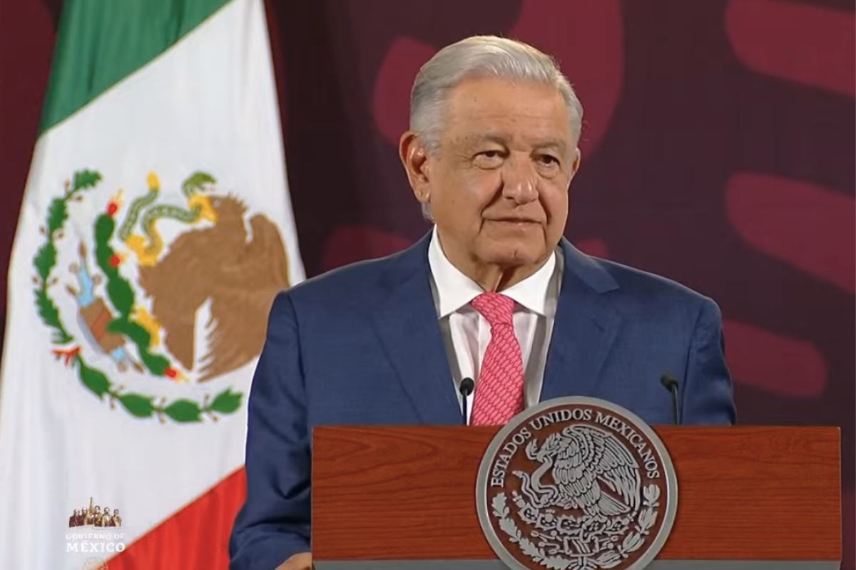 El presidente Andrés Manuel López Obrador en conferencia de prensa del 29 de abril de 2024. Captura de Pantalla/YouTube