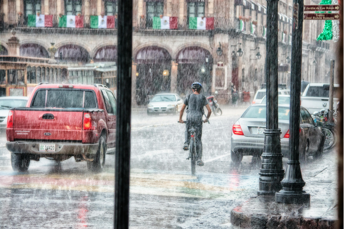 Lluvia en la Ciudad de México, Foto: Pexels/Genaro Servín
