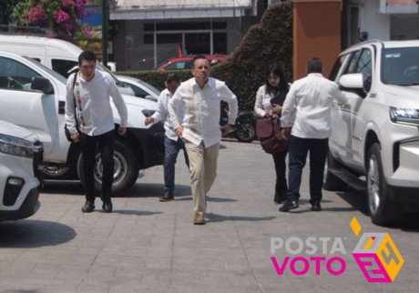 Niega gobernador Cuitláhuac meterse en el proceso electoral