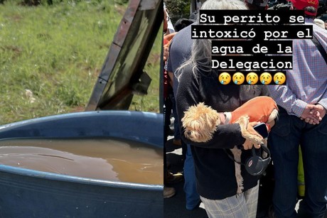 Vecinos exigen respuesta por agua contaminada en la Benito Juárez