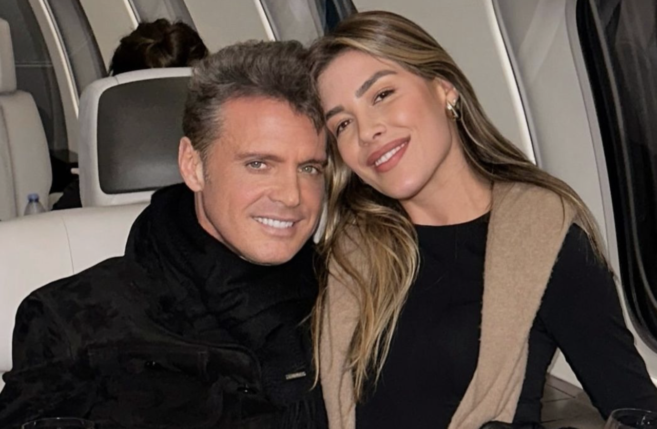 Luis Miguel junto a su hija Michelle Salas a bordo de un jet. Foto: Instagram/MichelleSalas