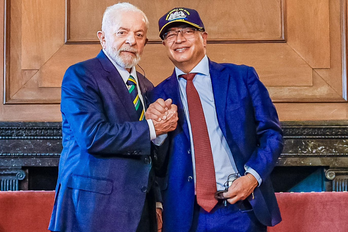 Lula da Silva y Gustavo petro, presidentes de Brasil y Colombia, Foto: 'X' (Twitter) @LulaOficial
