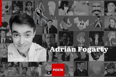 Fallece el actor de doblaje, Adrián Fogarty 'Beavis' a los 54 años de edad