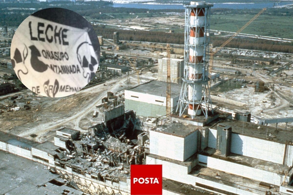 La catástrofe de Chernobyl afectó a México principalmente en productos lácteos Foto: POSTA México