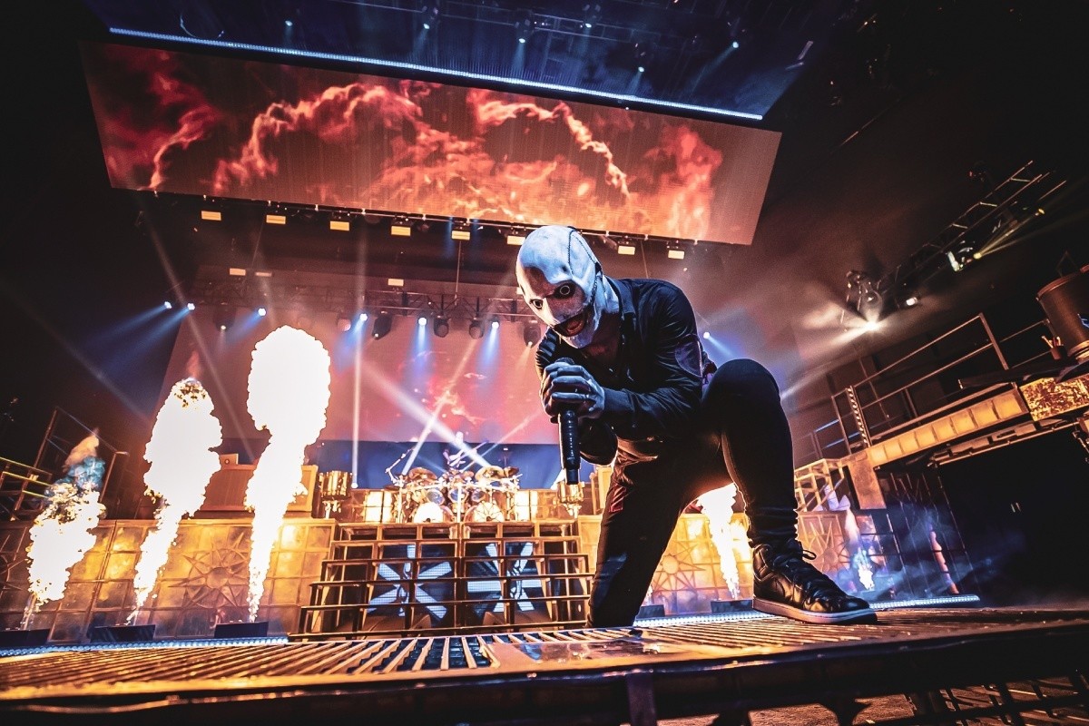 Slipknot en concierto en Estados Unidos Foto: 'X'(Twitter) @slipknot