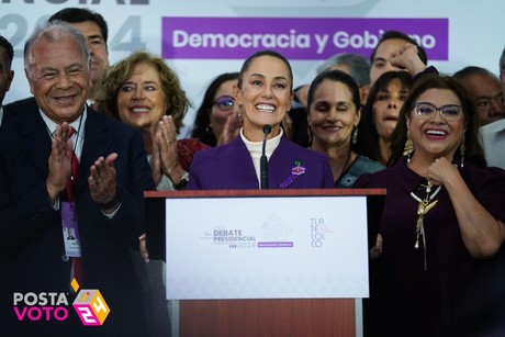 Claudia Sheinbaum emite su discurso final al salir del debate, ¿Qué dijo?