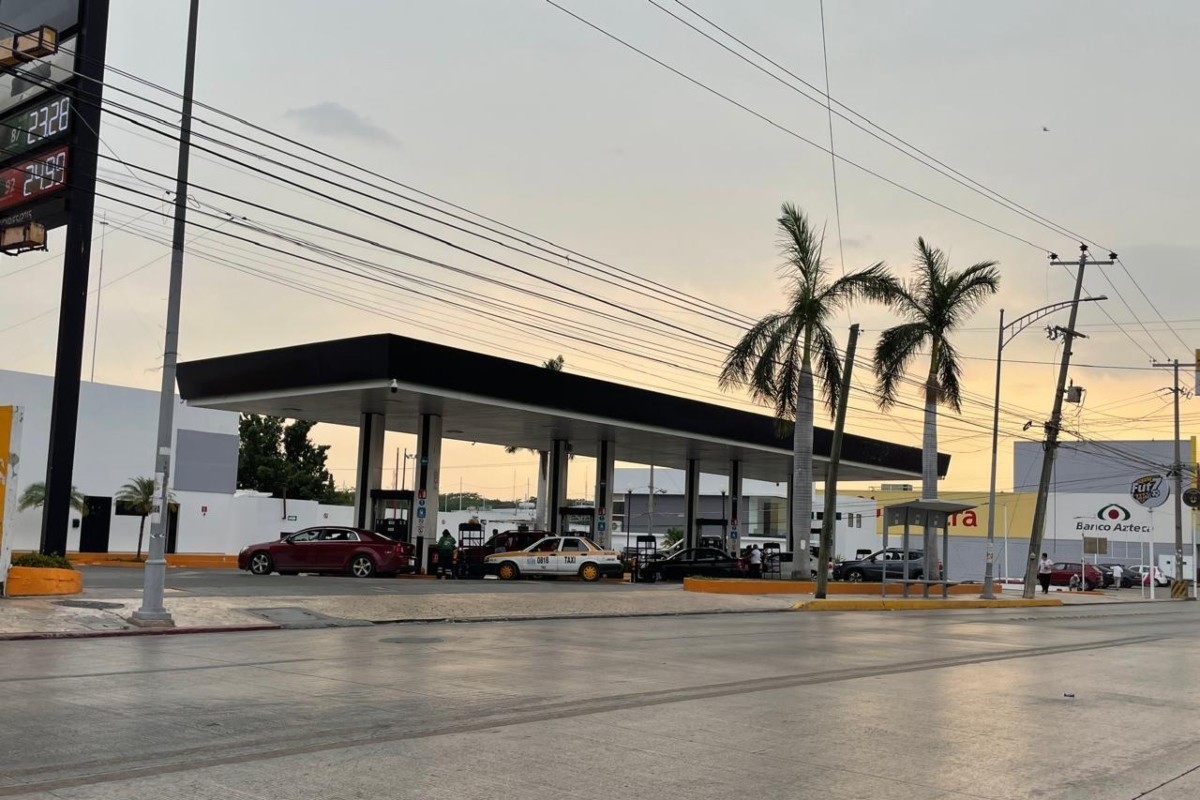 Gasolinera del estado de Chiapas Foto: María Inés Muñoz