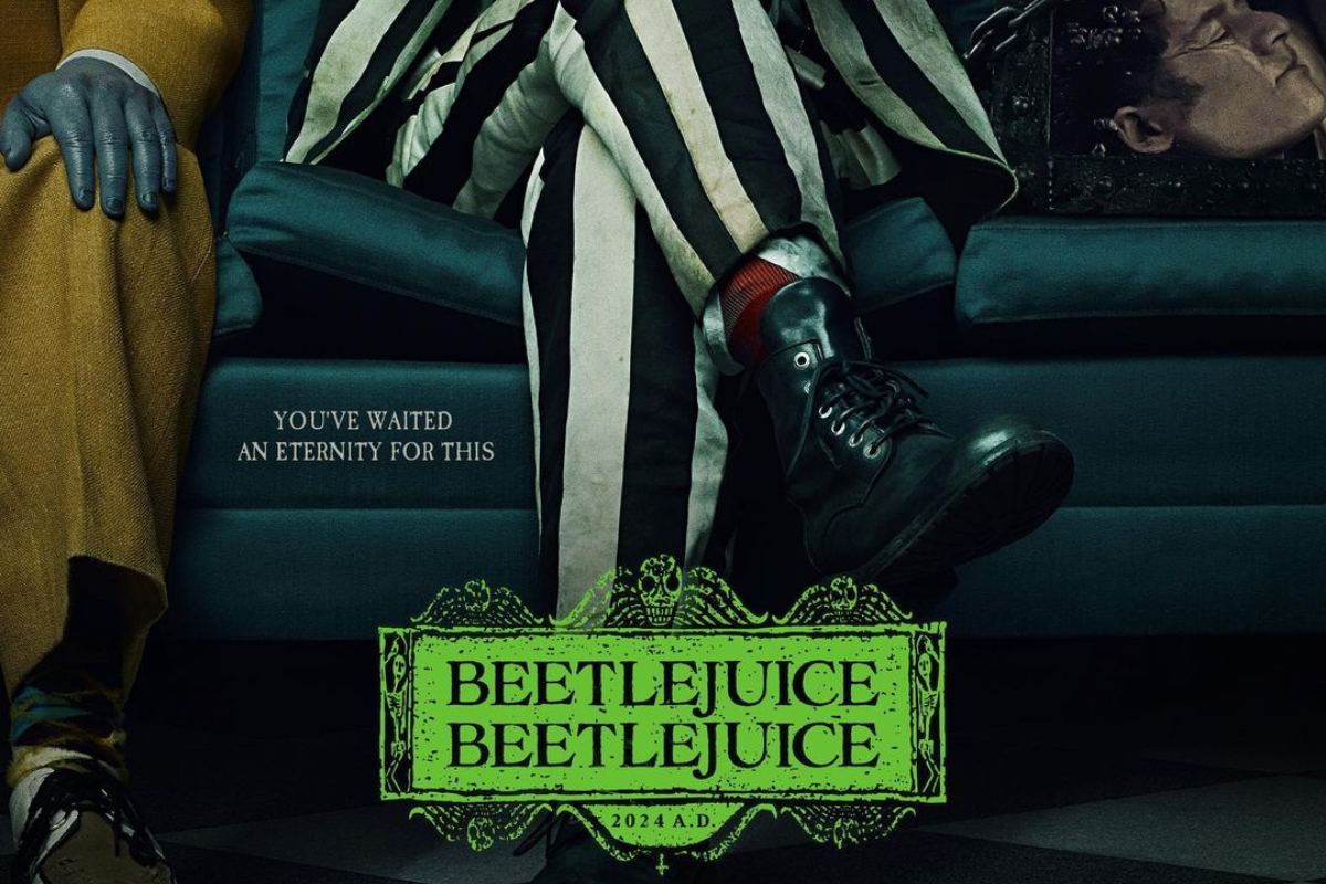 Poster oficial de Beetlejuice: Instagram @wbpictures