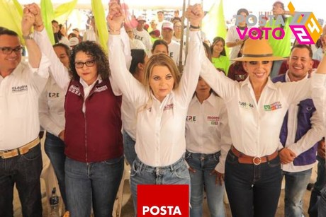 Candidata de Morena en Jalisco realiza mitin en aparente estado de ebriedad