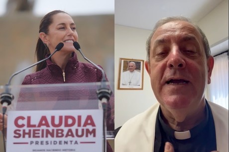 Claudia Sheinbaum recibe bendición desde El Vaticano para ganar la presidencia