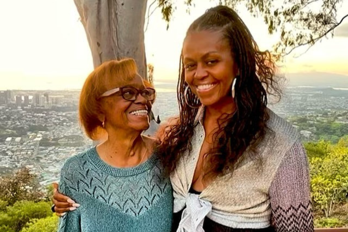 Michelle Obama y su madre, Marian Robinson, Foto: Instagram @michelleobama