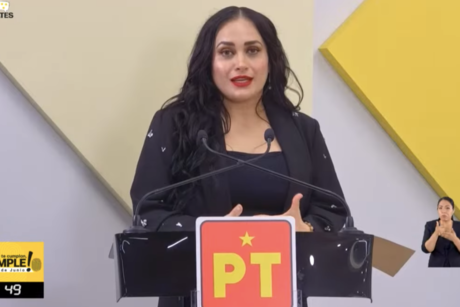Candidata del PT vive momento incómodo en debate en San Pedro Garza García, NL