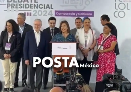 Xóchitl Gálvez llega al debate presidencial con confianza y determinación