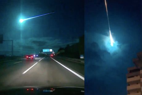 Meteorito Ilumina los cielos nocturnos de Portugal y España