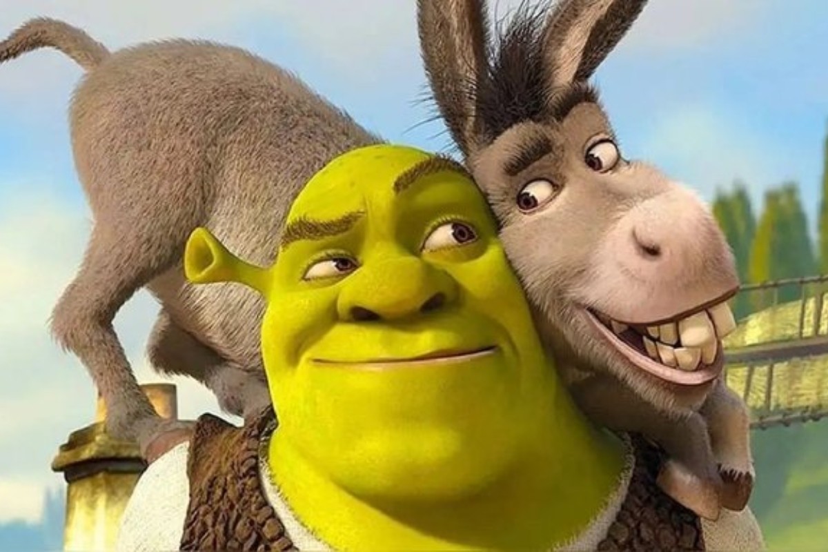 Shrek y burro Foto: 'X'(Twitter) @JuanitoSay