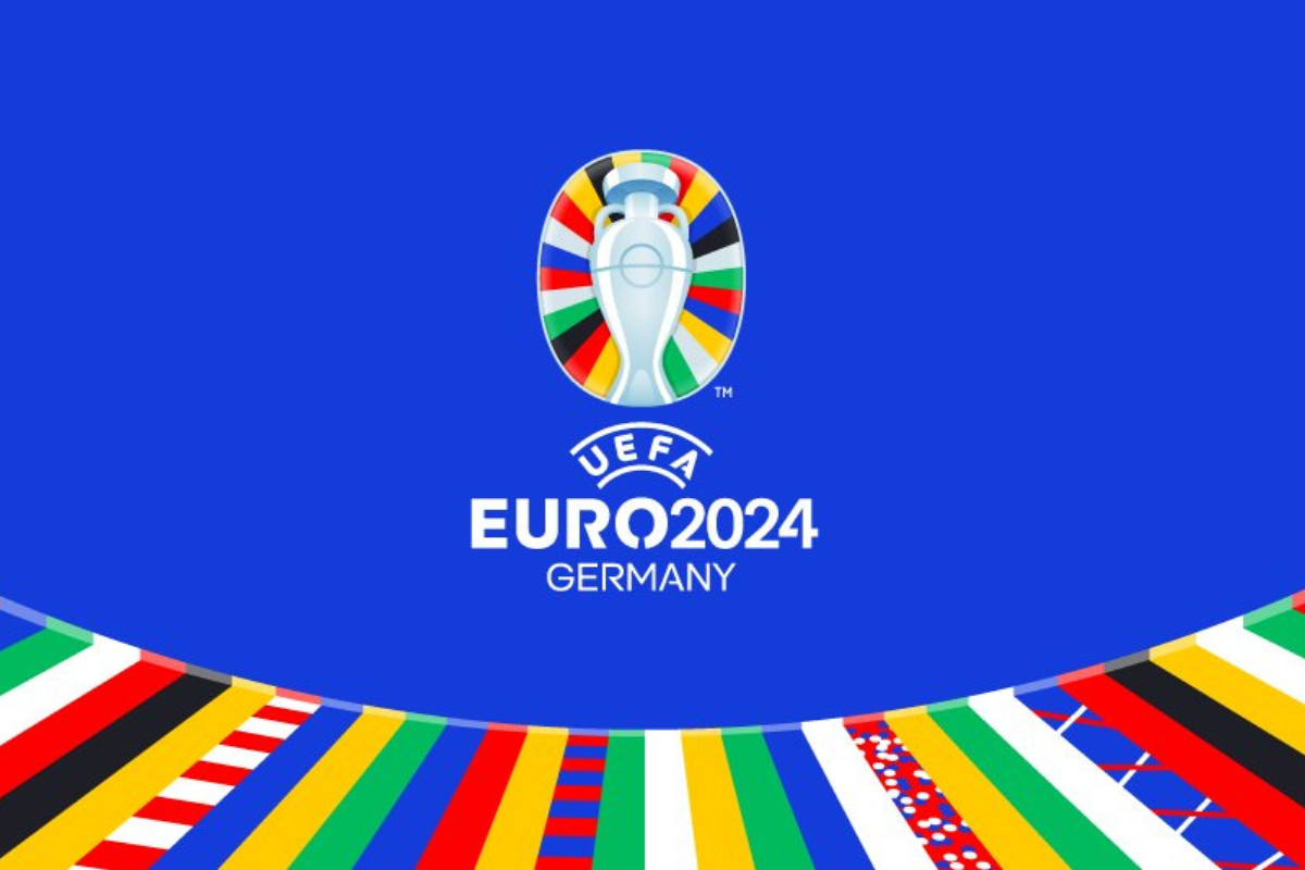 Logo oficial de la Eurocopa 2024. Foto: Especial