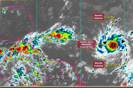 Depresión tropical dos: ¿Cuándo se convierte en huracán y qué estados afectará?