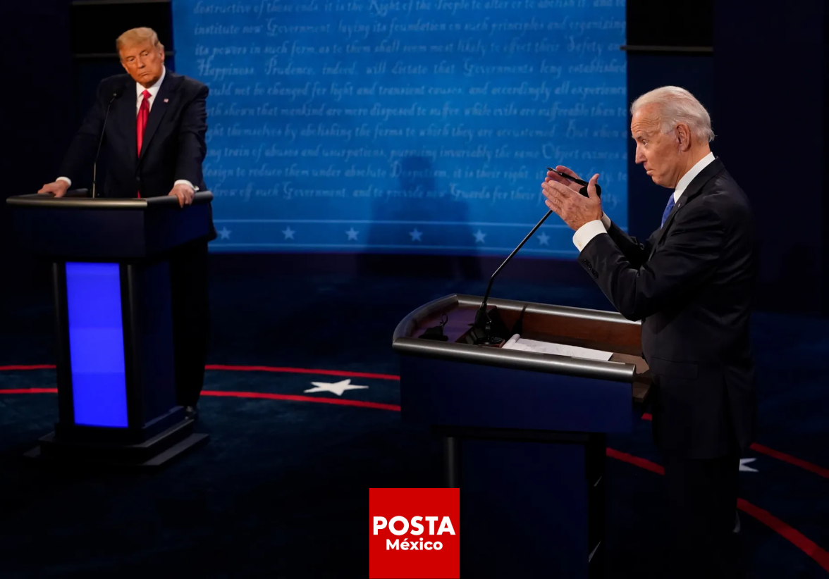 El debate televisado entre Biden y Trump, programado para el 27 de junio en Atlanta, Georgia, se perfila como un evento crucial antes de las elecciones de noviembre. Foto: EFE