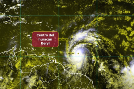 Huracán Beryl se intensifica a categoría 4; no hay peligro para México: Conagua