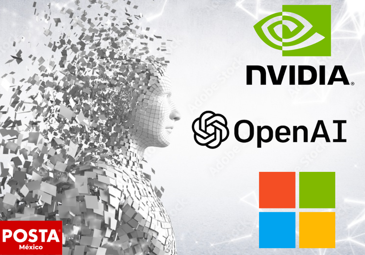 EUA investigará a Microsoft, Nvidia y OpenAI por posible monopolio en la tecnología de IA. Foto: Especial