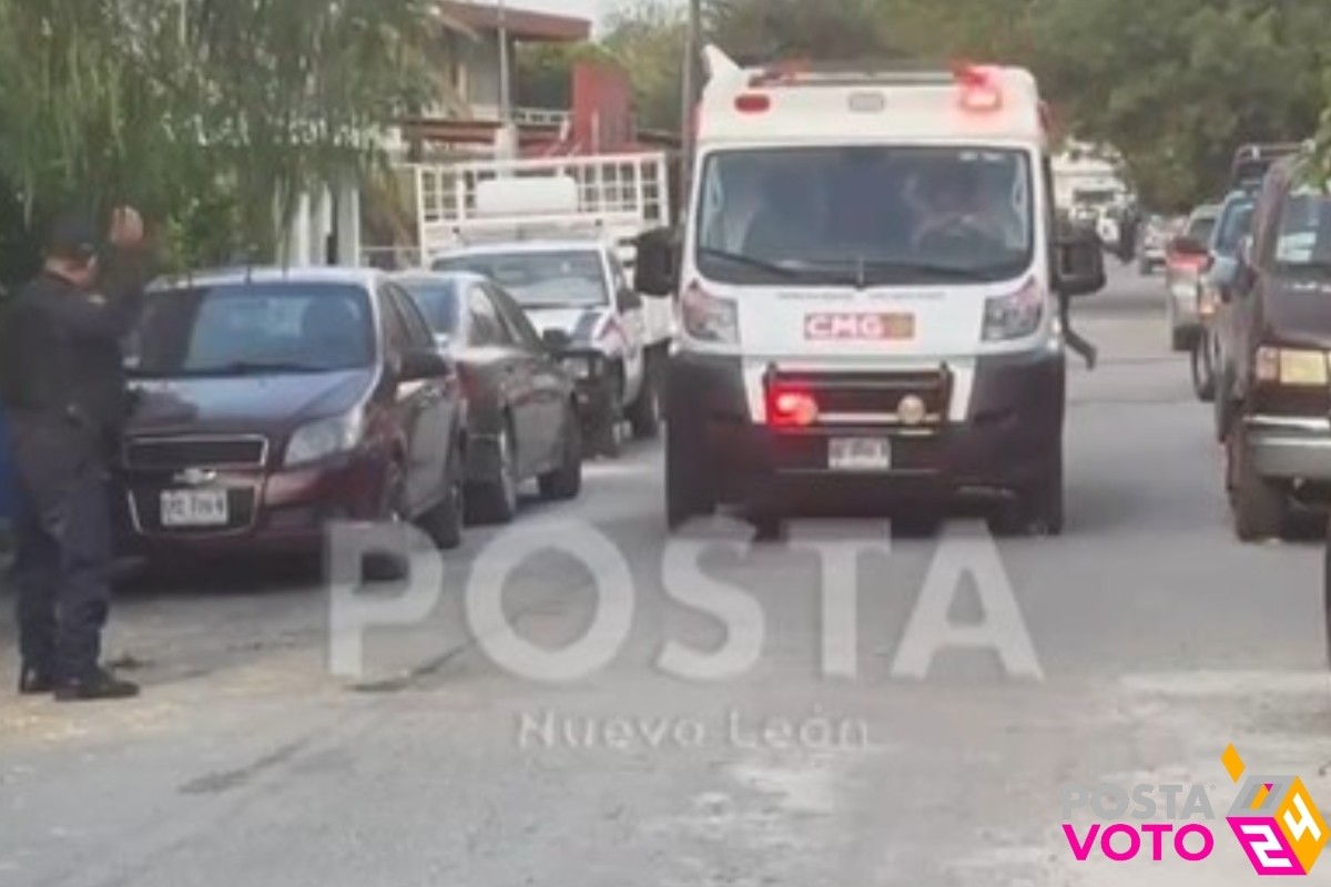 El atentado provocó la movilización de personal médico Foto: POSTA/Nuevo León