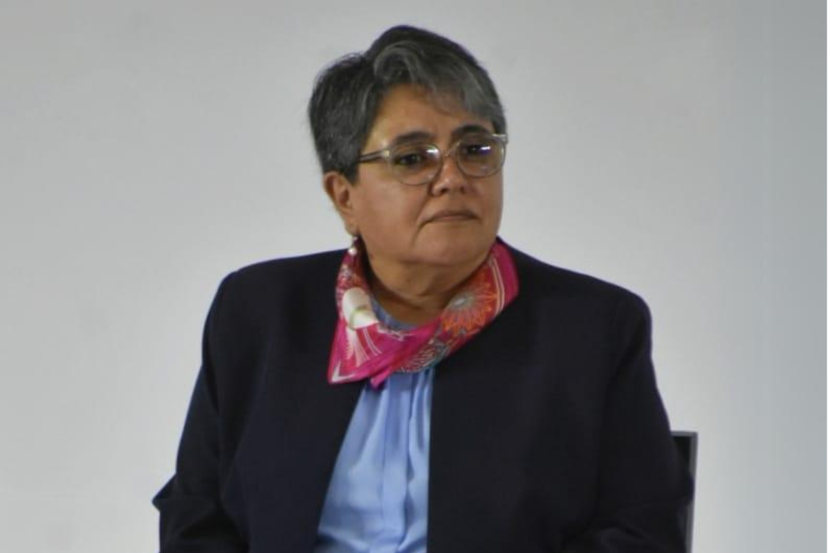 Raquel Buenrostro en conferencia de prensa del 27 de junio de 2024. Foto: Enrique Pérez Huerta