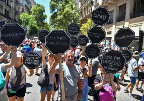 CGT convoca movilización en Argentina contra la controvertida ‘Ley Bases’