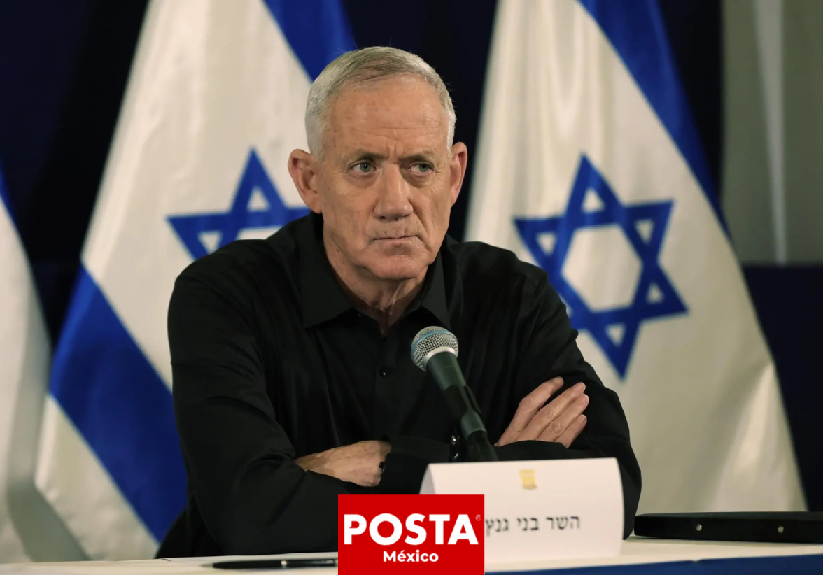 El ministro del Gabinete de Israel, Benny Gantz en Tel Aviv, Israel. Foto: EFE
