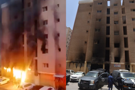 Incendio en Kuwait deja más de 40 muertos y 50 heridos