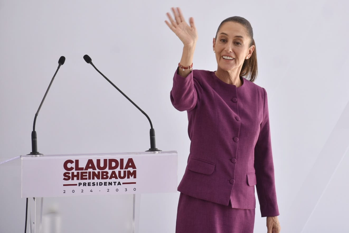 Claudia Sheinbaum ya tiene su propio corrido. Foto: Enrique Pérez