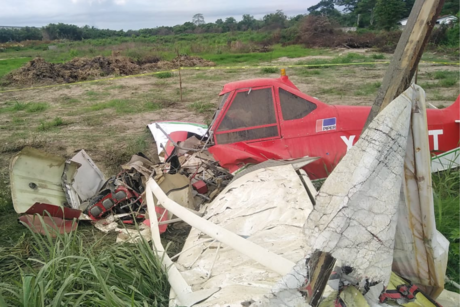 Se desploma avioneta en Villahermosa Tabasco; el piloto falleció
