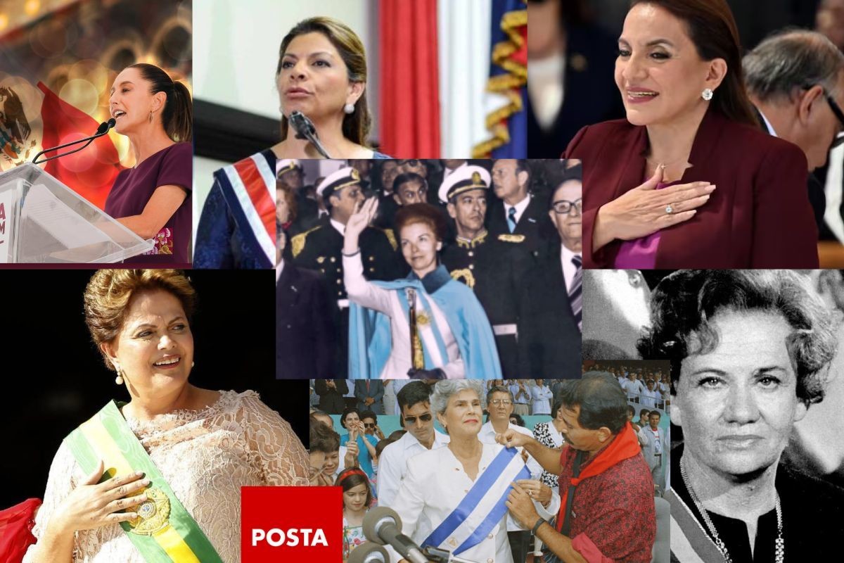 Presidentas en la historia de Latinoamérica. Foto: POSTA