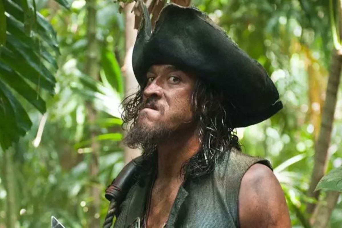 Tamayo Perry en 'Piratas del Caribe' Foto: 'X'(Twitter) @DanielJ23480098