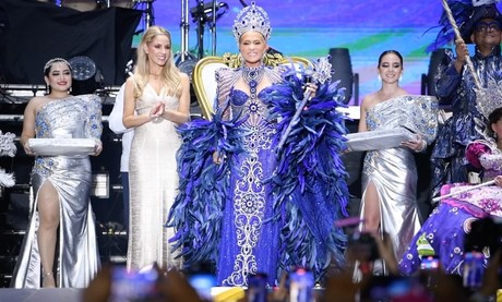 Yuri, reina de la Alegría del Carnaval de Veracruz 2024