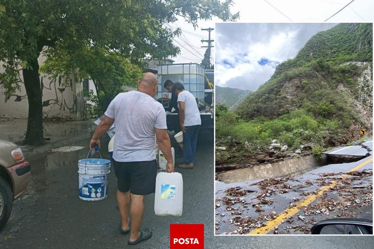 Asegura Agua y Drenaje de Monterrey que el jueves restablecera el servicio del agua. Foto: POSTA