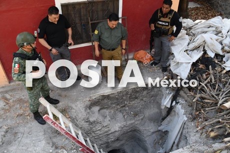 Descubren narco túnel en Miacatlán, Morelos; aún investigan: FGE