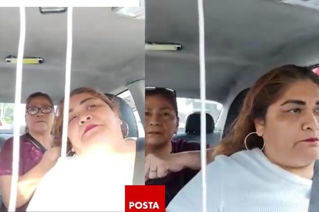 Se viraliza video de mujer atacando a conductora en taxi en Villahermosa