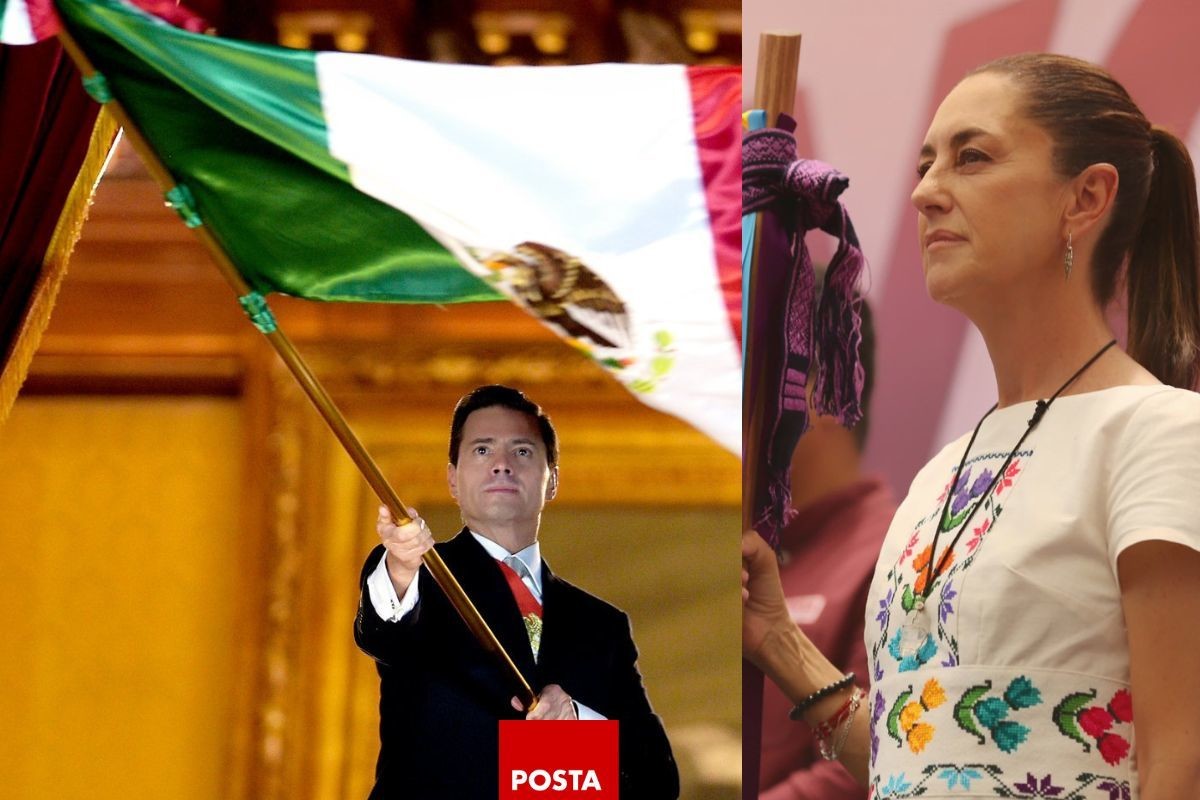 Enrique Peña Nieto felicita a Claudia Sheinbaum. Foto: POSTA