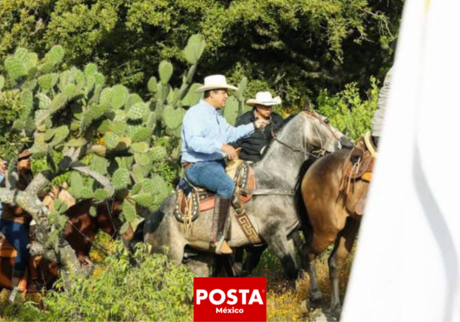 Gobernador Diego Sinhue se fractura dos costillas al caer de su caballo en León