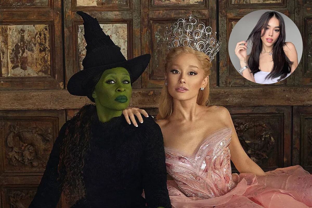 Ariana Grande y Danna Paola en 'Wicked', Foto: Especial