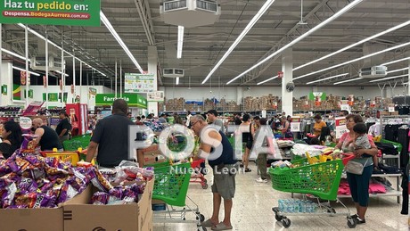 Compras de pánico en Nuevo León, Coahuila y Tamaulipas por Ciclón 'Uno'