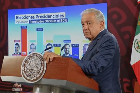 México espera fin conteo de votos para pronunciarse por elecciones en Venezuela