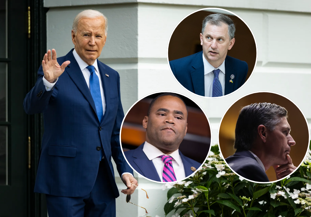 La presión sobre Joe Biden para que abandone su campaña presidencial aumenta, con otros seis demócratas del Congreso pidiendo que pase el testigo a un nuevo líder demócrata. Foto: EFE