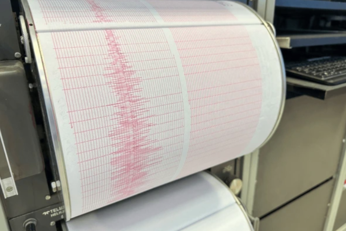 Sismógrafo usado para medir magnitudes de sismos. Foto: Samoila Ionut